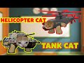 Helicopter cat and tank banana cat class