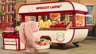 Come pick fruits with this fluffy bunny plush!