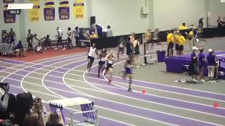C.E. Byrd’s LaDann Thomas wins the 2019 Louisiana indoor 800m state title (video credit: Milesplit)