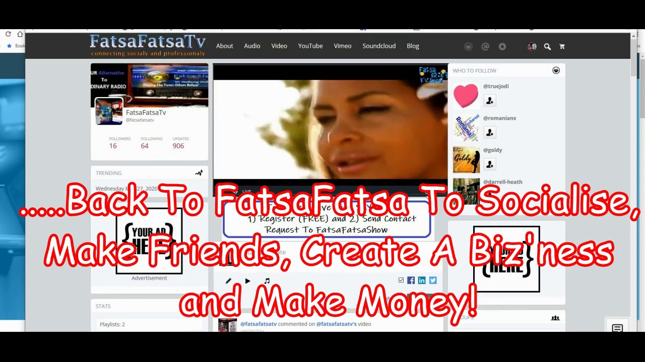 Watch FatsaFatsaTv While Surfin The Net (2) - Kim Nicolaou