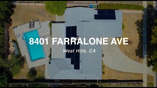 Just Listed by LONNIE MINTZ! - 8401 Farralone, West Hills - August 28, 2025