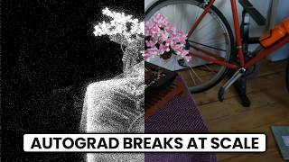 Scaling 3D Gaussian Splatting: Custom Gradients vs Autograd Under the Hood