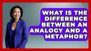What Is The Difference Between An Analogy And A Metaphor? - Fictional Journeys