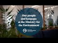 The people and kaupapa of the ministry for the environment