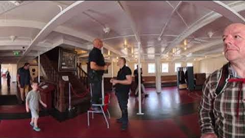 A walkthough of the SS Nomadic (1911) in Belfast.  RMS Titanic and RMS Olympic tender.  06/07/2025