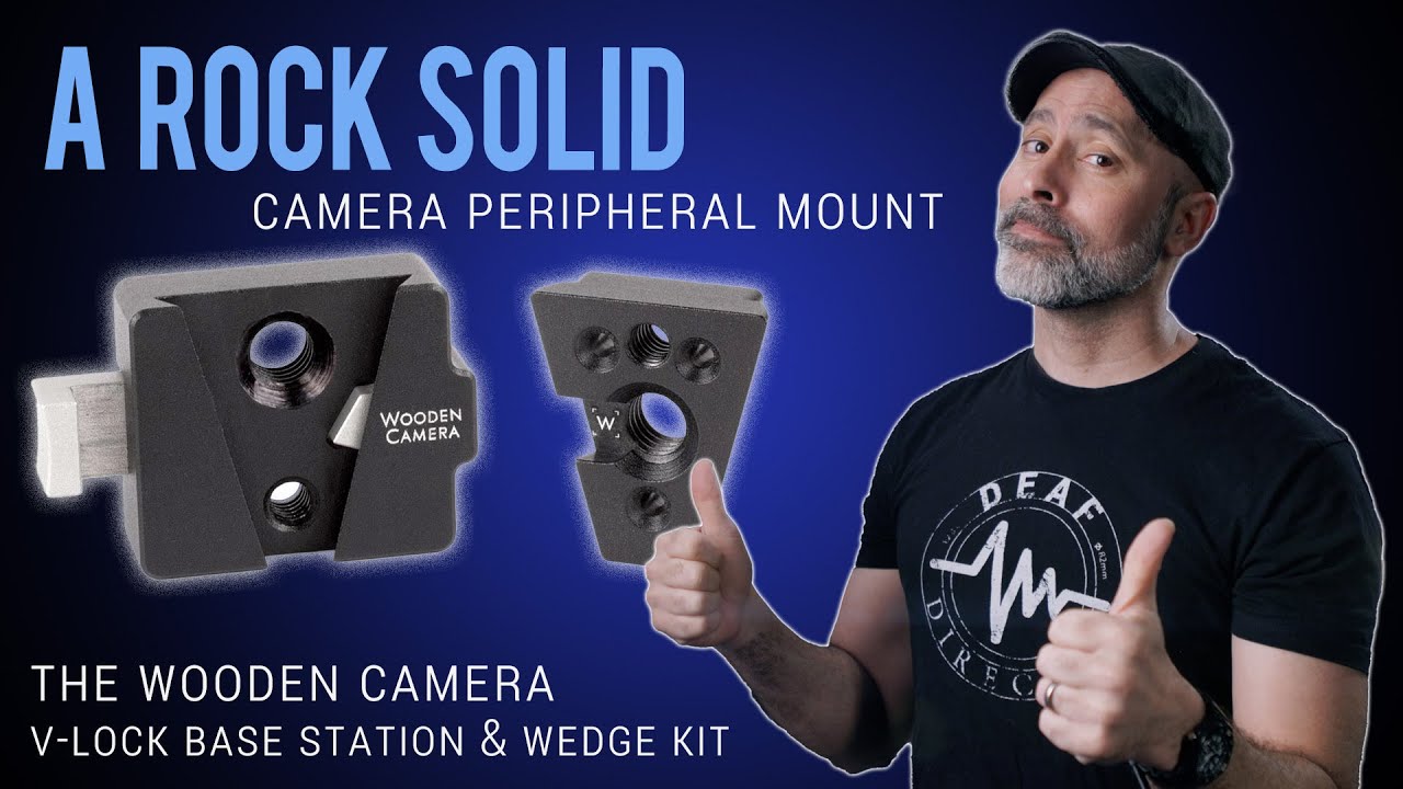 Have Peripherals on your Camera? This Wooden Camera mount might be just what you're looking for