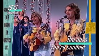 eurovision 1973 Sweden 🇸🇪 The nova - You're summer ᴴᴰ