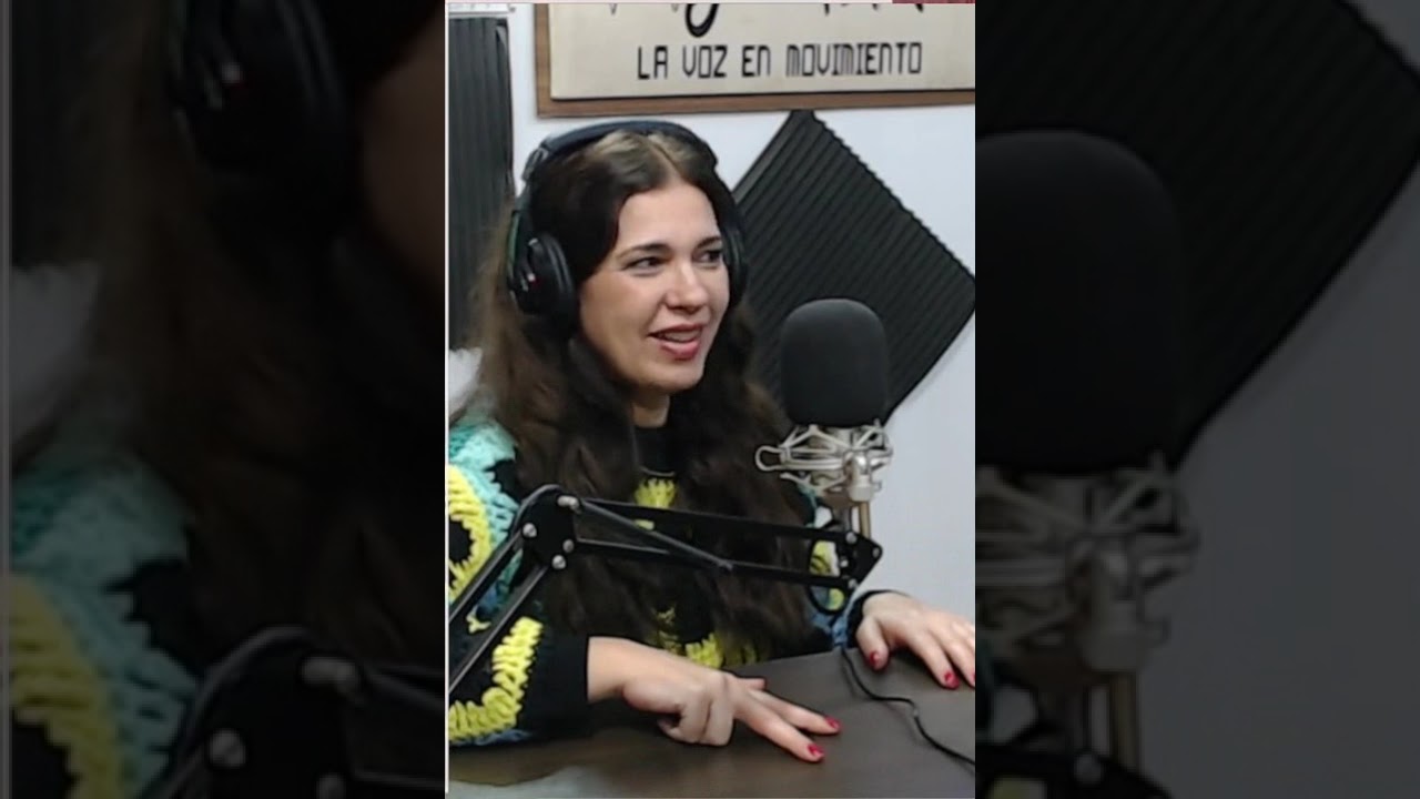 Melody Llarens en el programa Acompañame   Radio Monte Castro