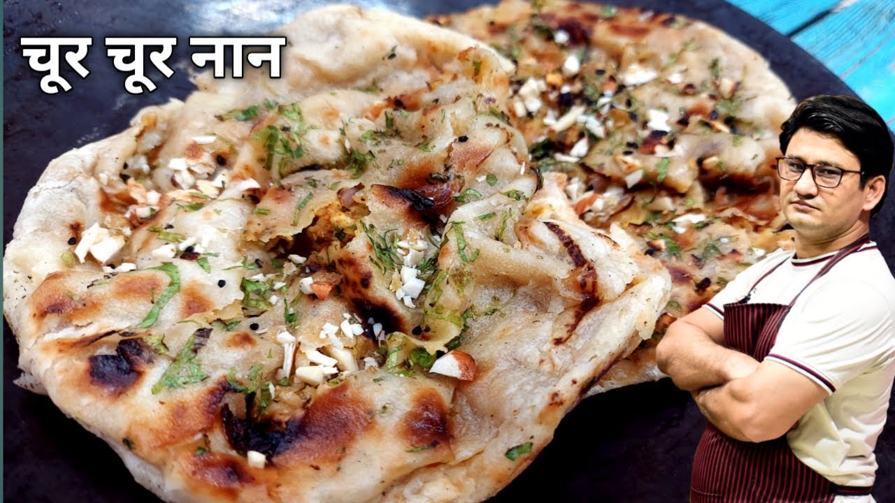 Chur chur butter naan