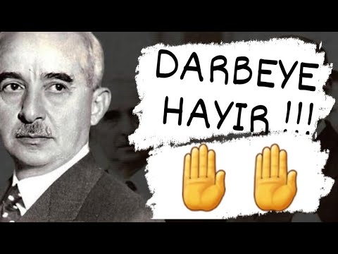 İSMET İNÖNÜ DARBE