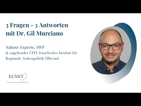 3 Fragen - 3 Antworten mit Dr. Gil Murciano