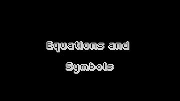 Word 2010: Equations and Symbols