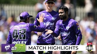 Ellis hat-trick, David fireworks power Canes into top five | BBL|12