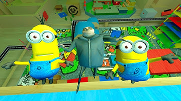 Minion Team Mayhem in Garry’s Mod – Ragdoll Chaos! Part 1