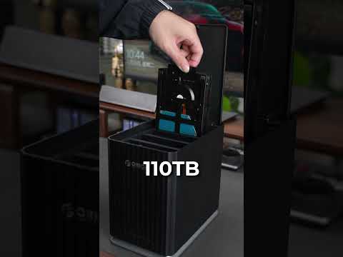 Build your own 110TB personal cloud —right on your desk.#orico #das #contentcreator #techgadgets