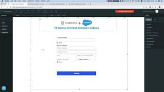 Getting Started: Element selection