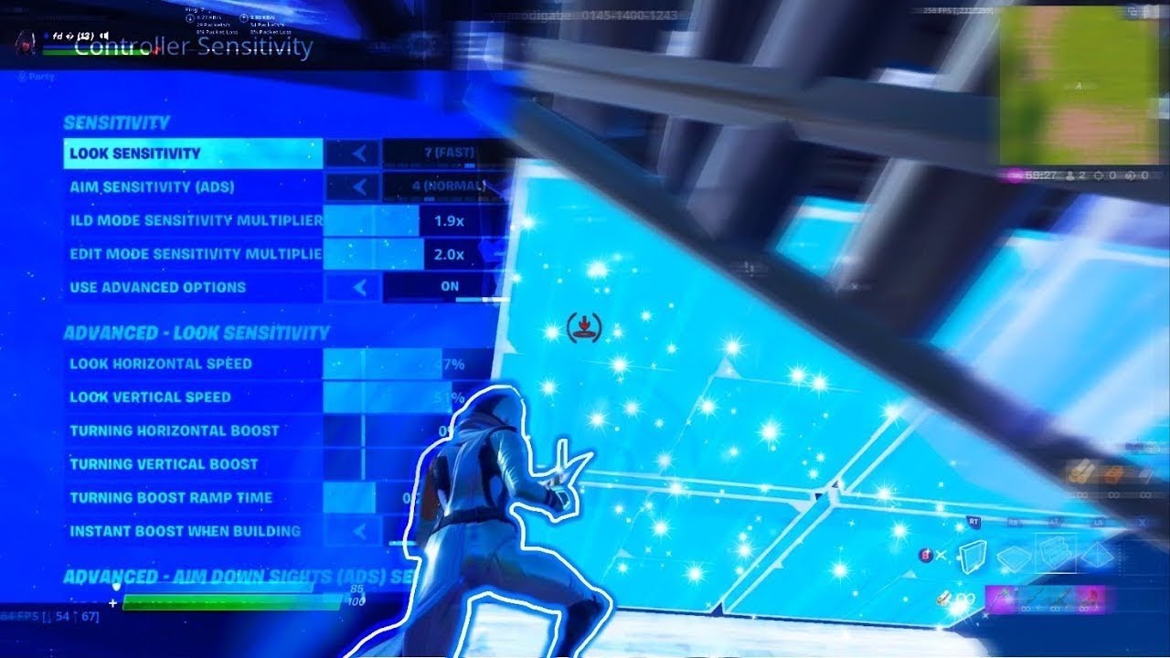 The BEST Legacy Fortnite Settings in Chapter 2(PS4/Xbox/PC Settings