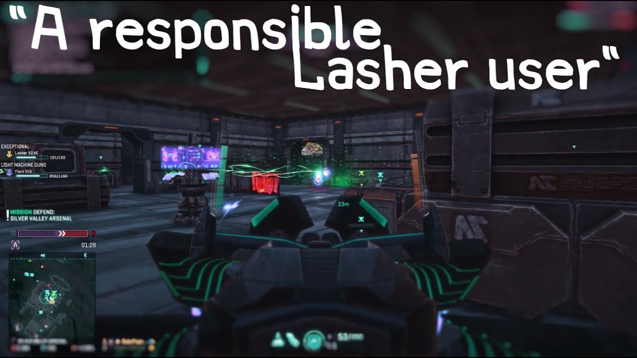 Planetside 2- "A responsible Lasher user"