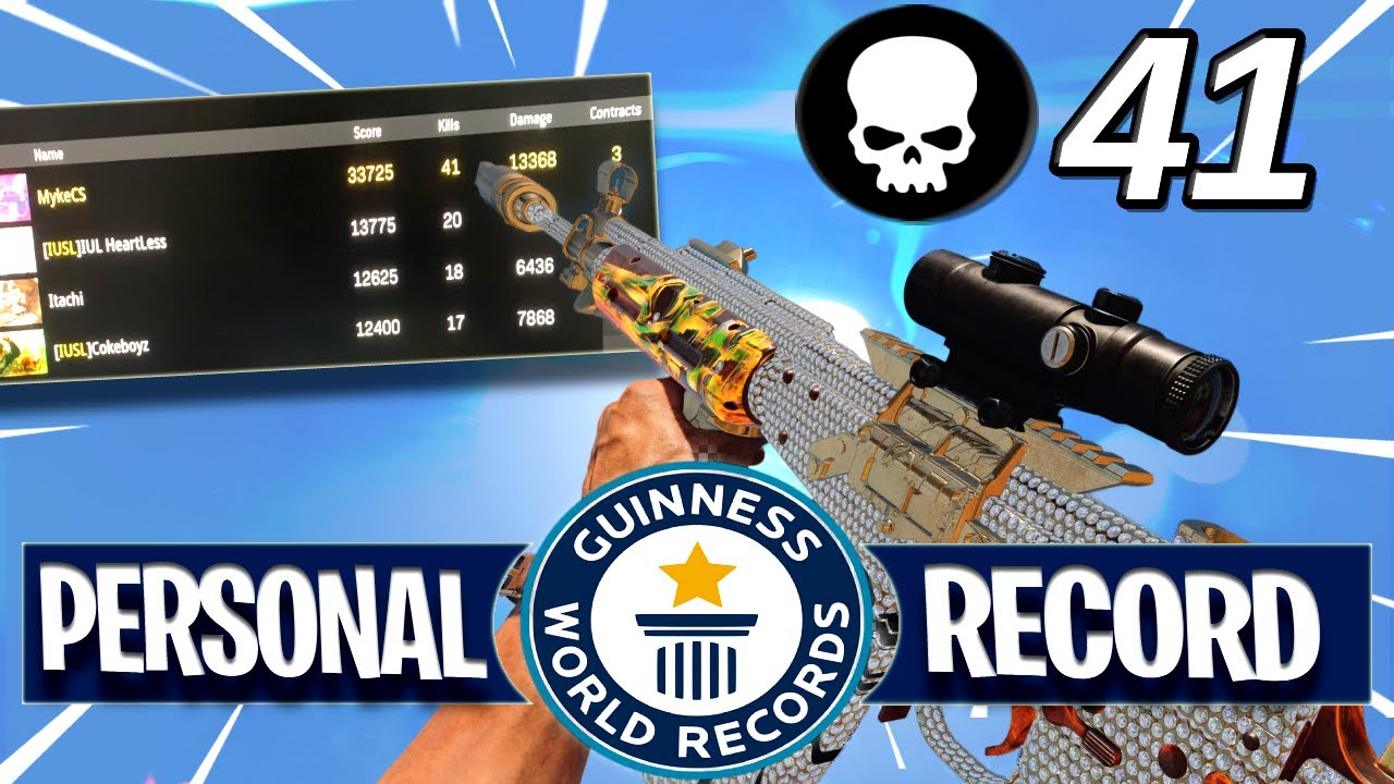 CRAZY 41 KILL GAMEPLAY!!! NEW KILL RECORD in Warzone!!! (Cold War ...