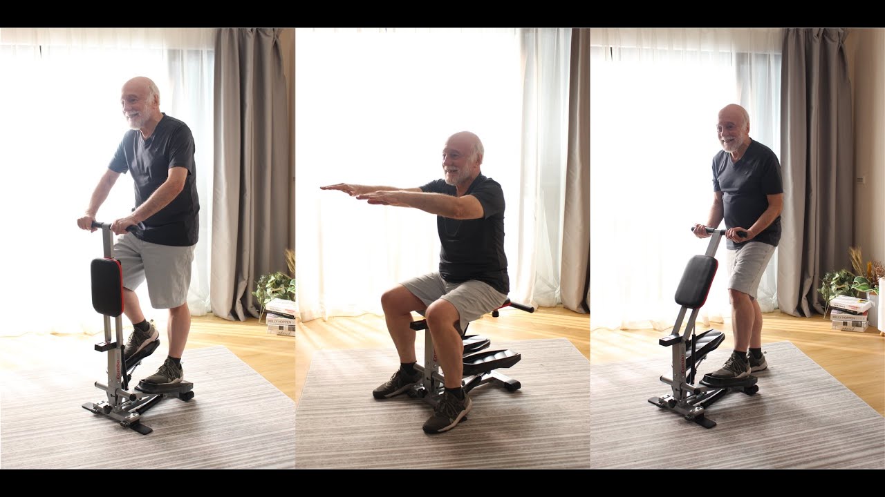 JKEXER Combo50 A Step, Squat and Strength machine. YouTube