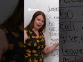 English for Beginners: Master Common Verbs FAST! #english #learnenglish #learning