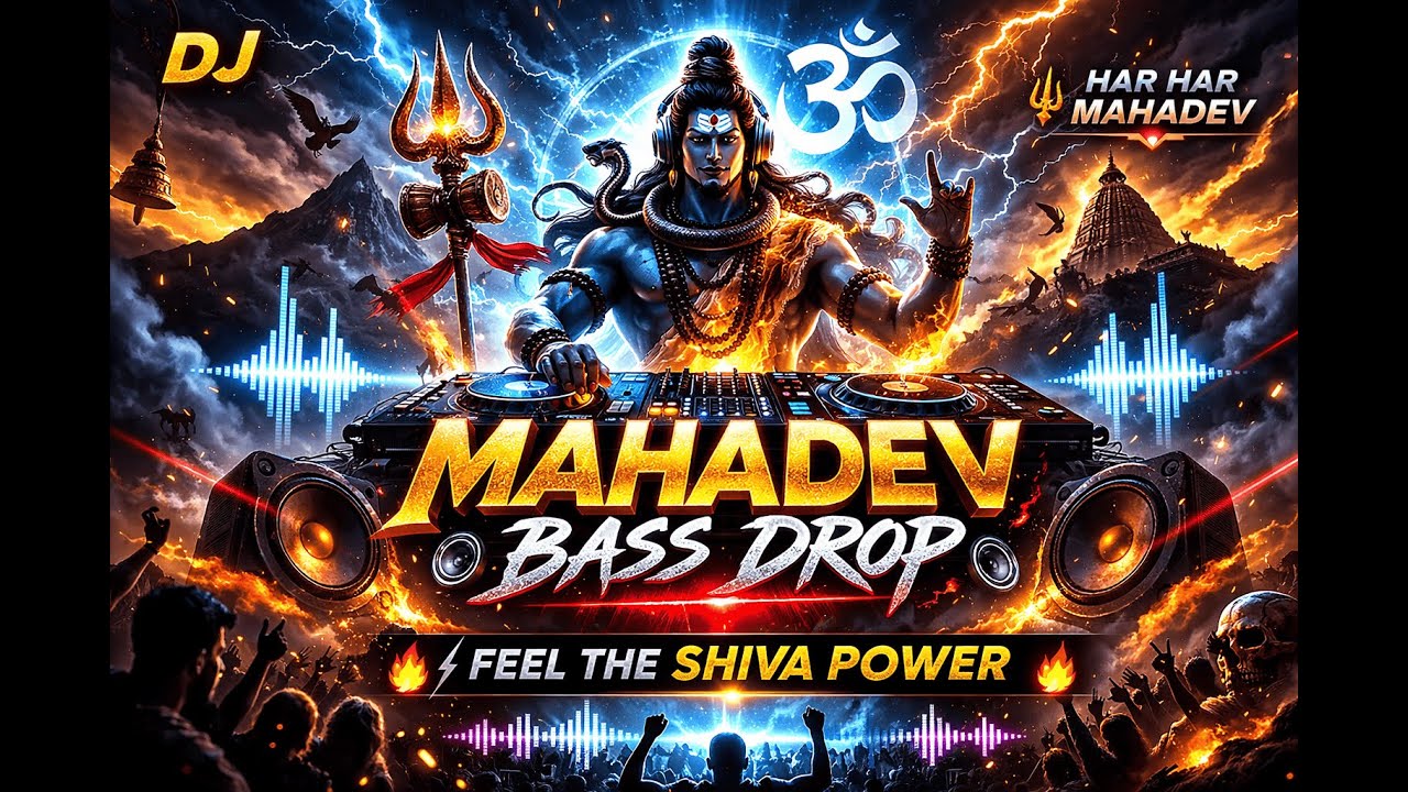 Mahadev Beat Drop That Shakes Your Soul 🔱🔥 #DJ #Mahadev #HarHarMahadev