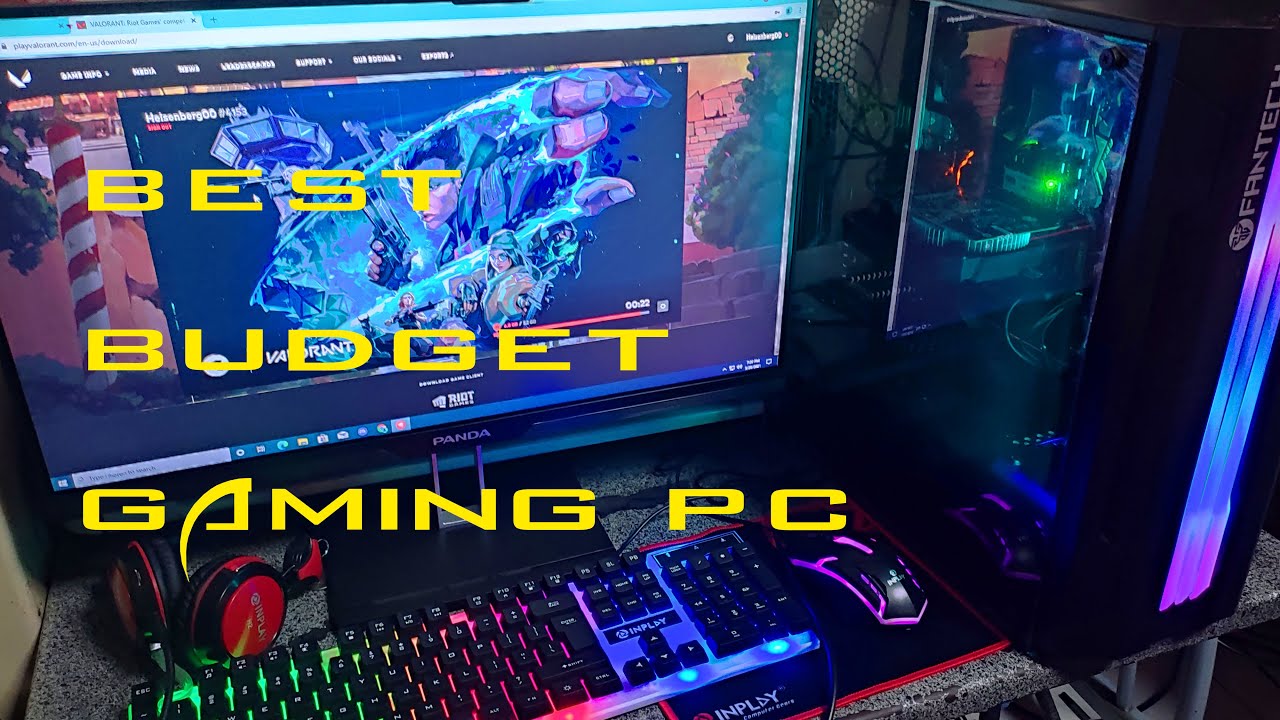 BEST BUDGET GAMING PC | GILMORE PC BUILD | TEST IN APEX AND GTA V ...