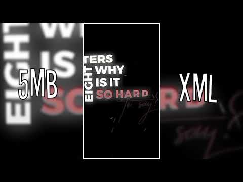 PRESET AM ML SAD AESTHETIC TYPOGRAPHY 🥀 8 Letters ✨ TREND TIKTOK