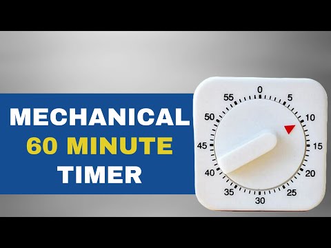 60 Minute Timer | Mechanical Timer | Kitchen Timer