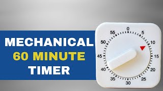 60 Minute Timer | Mechanical Timer | Kitchen Timer