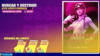 TORNEO DE AMOR Y GUERRA FORTNITE / (TORNEO BUSCAR Y DESTRUIR) *FORTNITE EN VIVO