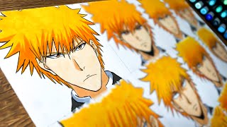 Drawing ICHIGO In 12 Different Anime Styles