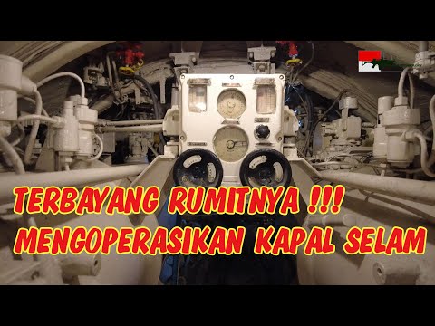 Terbayang Rumitnya!! . Melihat Bagian Dalam Kapal Selam KRI Pasopati 410