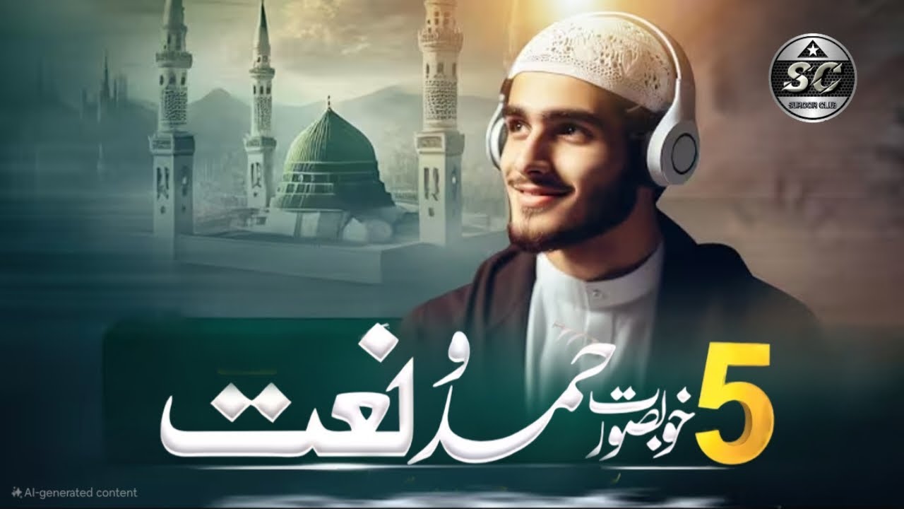 Top Five Hamd-O-Naat | Heart Touching Kalam | Hafiz Amanullah Qazi | Suroor Club