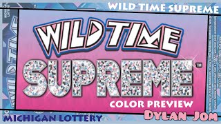 Michigan Lottery- Wild Time Supreme(COLOR PREVIEW 2021!)