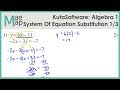 Solving Systems of Equations by Substitution Quiz
