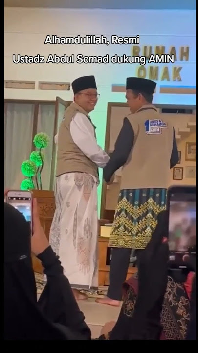 rakyat bersama AMIN 🇮🇩❤️ coblos nomor 1