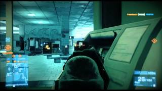 Saved by the Blue in Battlefield 3. Knife Kill Cancelled! @Cynnthetic