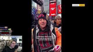 Man Has The Most Diabolical Plan To Keep His Spot During Ball Drop