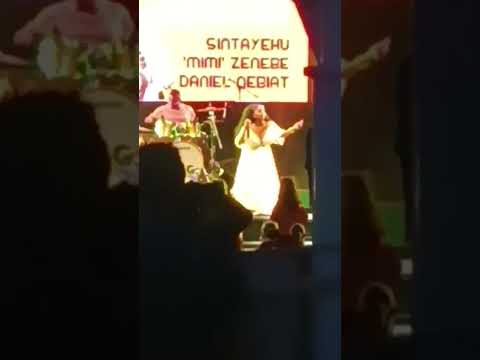 Sintayehu Zenebe Desalegn Aka Mimi Zenebe Performing At Habari Festival In Toronto