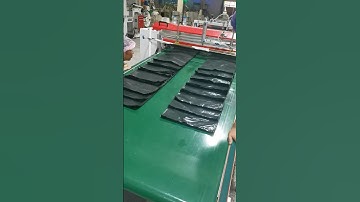 heavy duty garbage bag trash bag cutting machine