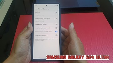 How to auto disable pop-up notifications when Do not disturb is on on Samsung Galaxy S24 Ultra