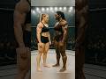 Muscular Strong Woman Wrestling Showdown in the Ring! 👊🔥stronggirls #strongwomen#musclewoman​ #ai​