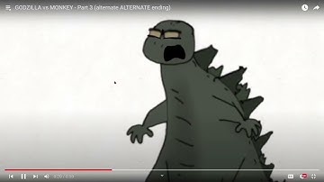 Godzilla vs Monkey part 3 alternate ALTERNATE ending