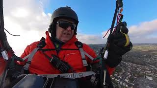 Paragliding Seaton To Cogden Beach, Dorset