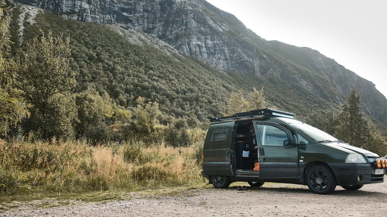 Жизнь в фургоне в Норвегии — это нечто особенное