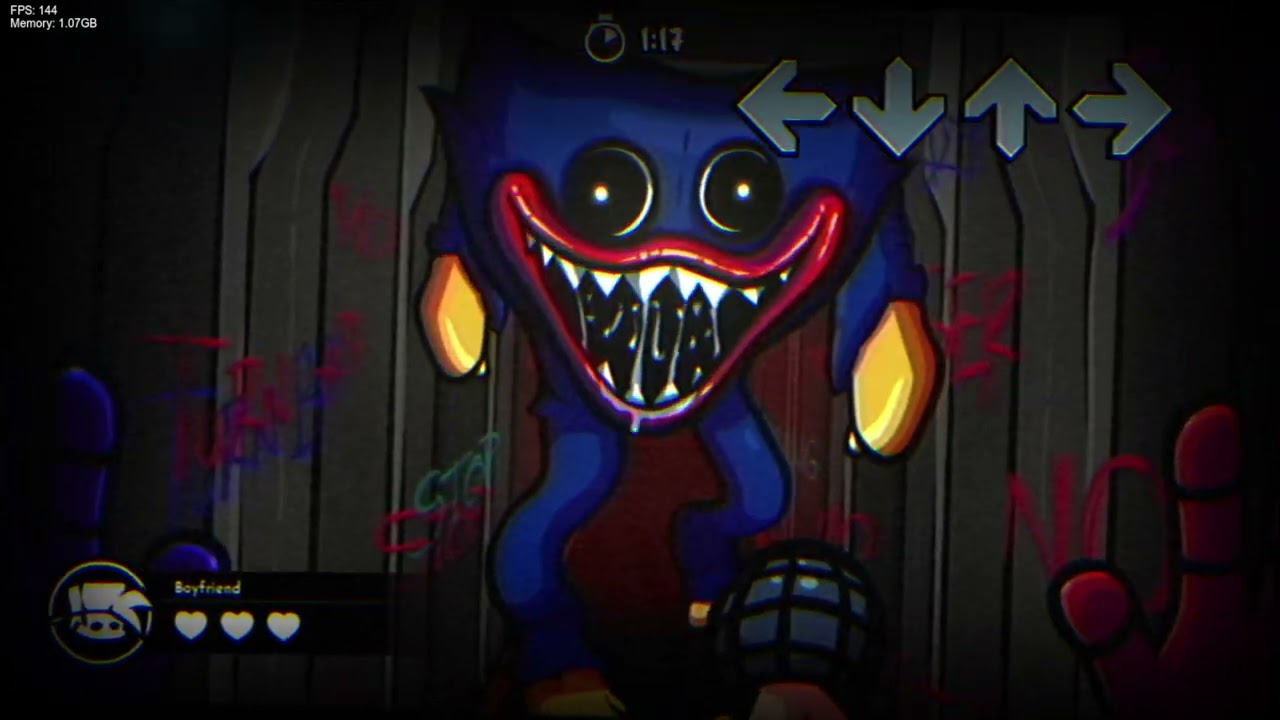 Final Hug | Friday Night Funkin' VS Huggy Wuggy - FNF: Funktime [FC]