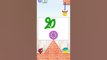 Draw To Smash logic puzzle brain game level 277  #gaming  #shorts #youtubeshorts  #shortfeed