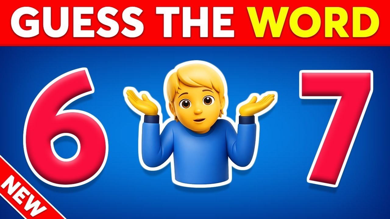 Guess the WORD by Emojis 🤔🙄 Word by Emoji Quiz 2026