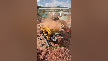 Introduction and working principle of high calcium stone mudstone separator#sievingmachine